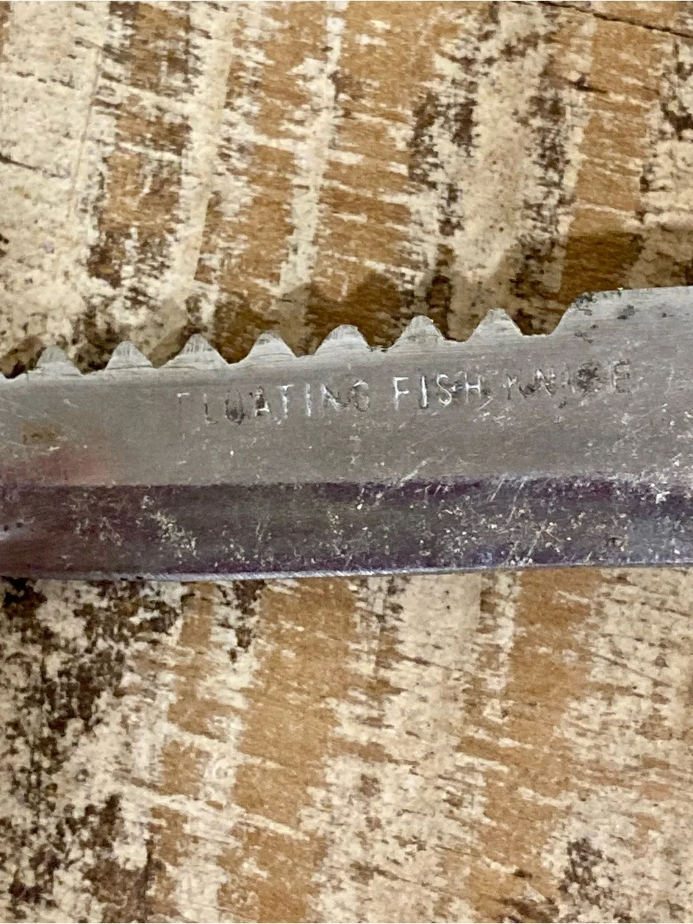 Vintage Floating Fish Knife Fisherman Knife Made in Japan Stainless Steel
